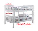 Bounty 4ft Duo Bunk Bed - White