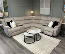 Bravo 2C2 Corner Electric Sofa - Light Sand