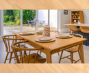 Bronwyn 1.5m Fixed Dining Table - Oak