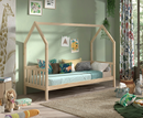 Cabane House Bed 90x200cm - Natural