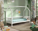 Cabane House Bed 90x200cm - White