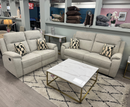 Caoimhe 3+2 Reclining Sofa Set - Grey