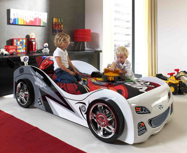 Brap Brap Carbed 90x200cm - White