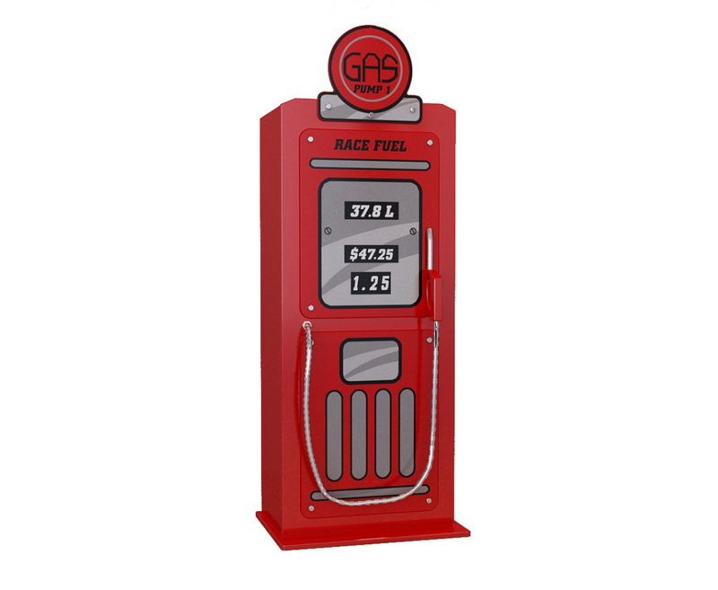 Gas Pump Wardrobe - Red