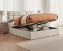 Carmen 4ft6 Double Ottoman Bed - Natural