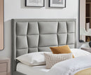 Carmen 6ft Superking Ottoman Bed - Silver