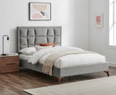 Carmen 4ft6 Double Bed - Silver