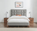Carmen 4ft6 Double Bed - Silver