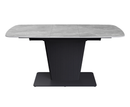 Castello 130cm Ceramic Extending Dining Table - Grey