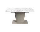 Castello 160cm Ceramic Extending Dining Table - White