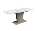 Castello 160cm Ceramic Extending Dining Table - White