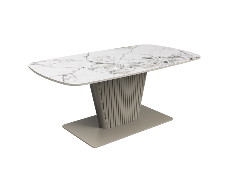 Castello Ceramic Coffee Table - White