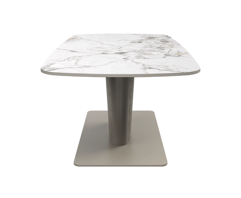 Castello Ceramic Coffee Table - White