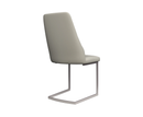 Castello Leather Dining Chair - Light Grey