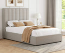 Codie 4ft6 Double Ottoman Bed Frame - Beige