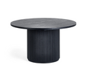 Loux Round Coffee Table - Black