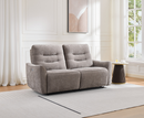 Corey 2.5 Seater Electric Reclining Sofa - Stone