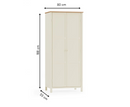 Coxmoor Wardrobe - Ivory