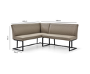 Creed Corner Bench Set LHF - Sand