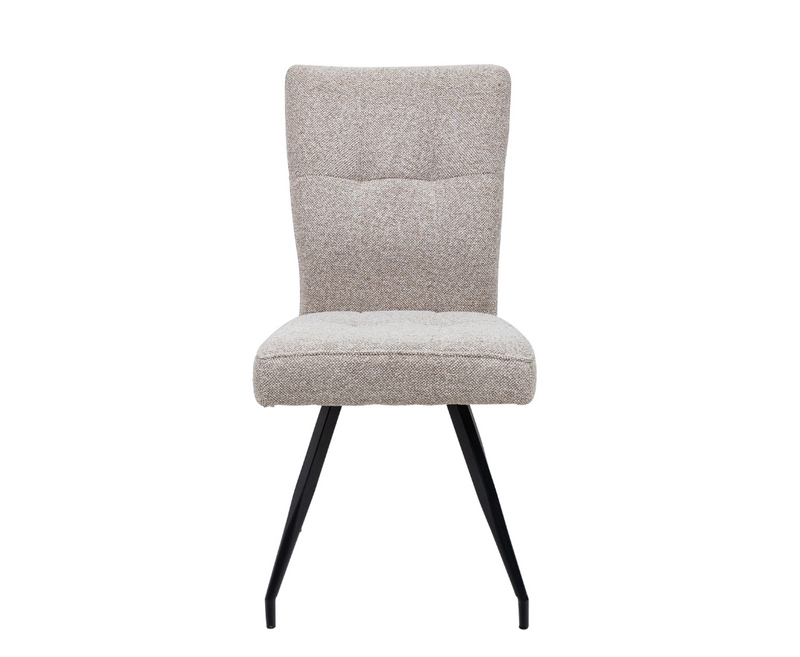 Samara 1.8m Oval Dining with 6 Daisy Chairs set - Dark Oak