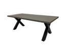 Dallas Dining Table 180 cm - Grey | Oak