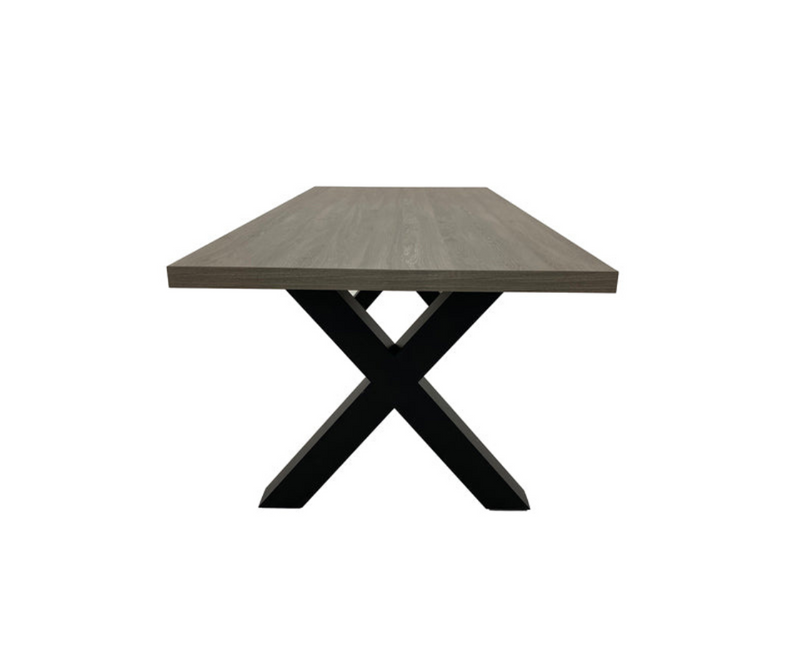 Dallas Dining Table 220 cm - Oak | Grey