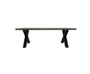 Dallas Dining Table 180 cm - Grey | Oak