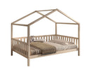 Dally House Bed 140 × 200 cm - Natural