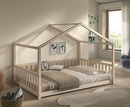 Dally House Bed 140 × 200 cm - Natural