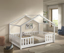 Dally House Bed 140 × 200 cm - White