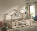 Dally House Bed 140 × 200 cm - Natural