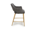 Eden Counter Chair - Dark Grey