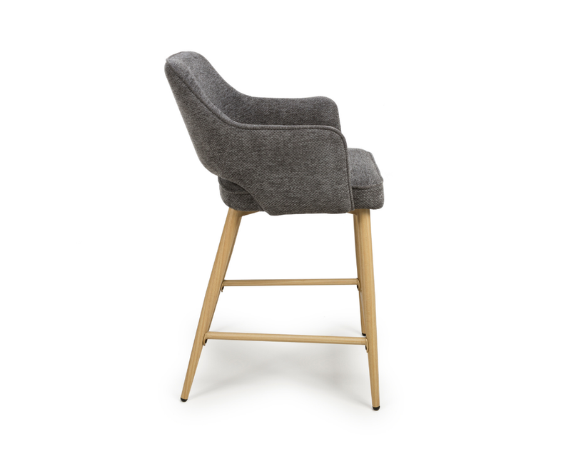 Eden Counter Chair - Dark Grey