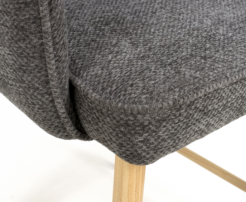 Eden Counter Chair - Dark Grey