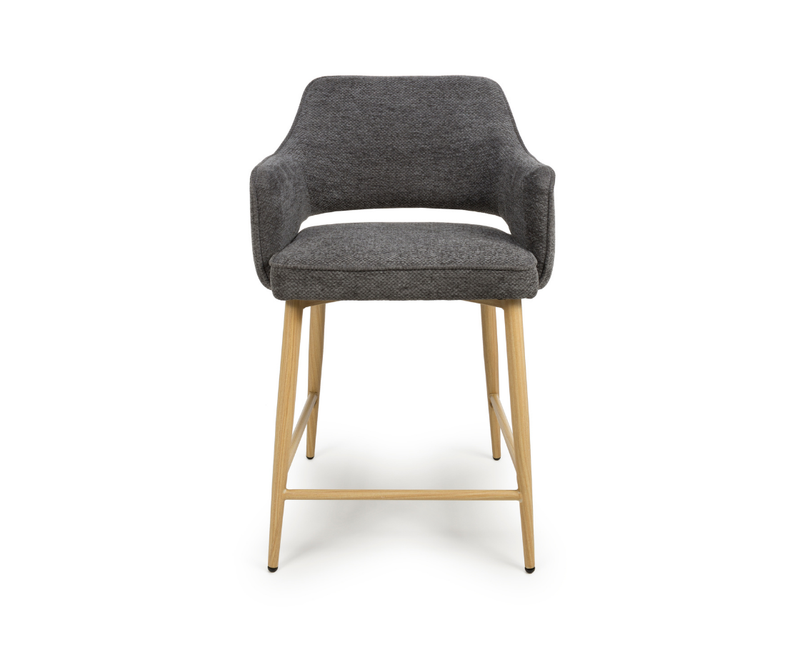 Eden Counter Chair - Dark Grey