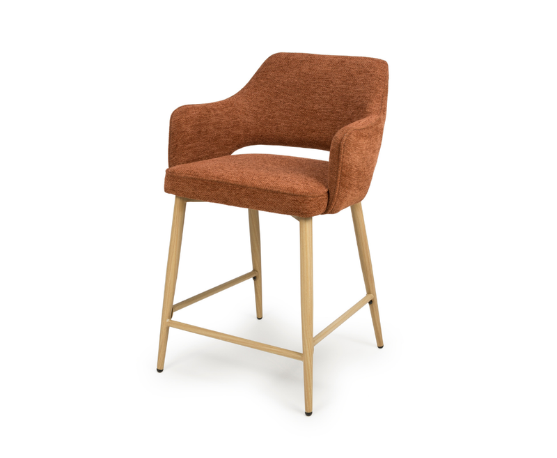Eden Counter Chair - Rust