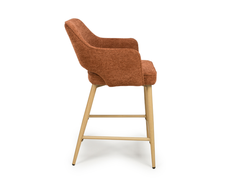 Eden Counter Chair - Rust