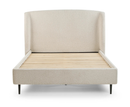 Eden 4ft6 Boucle Double Bed - Ivory