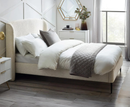 Eden 4ft6 Boucle Double Bed - Ivory