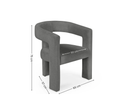 Elara Dining Chair - Grey