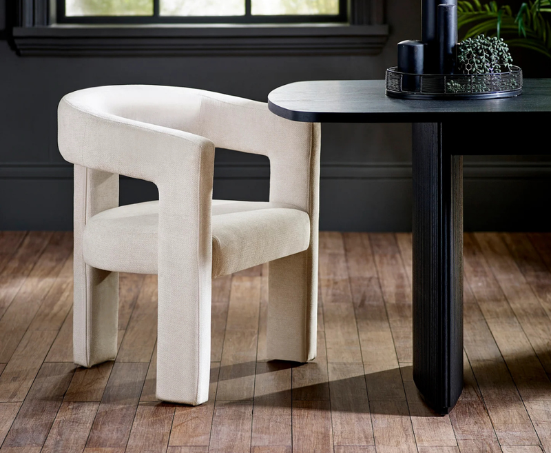 Elara Dining Chair - Cream