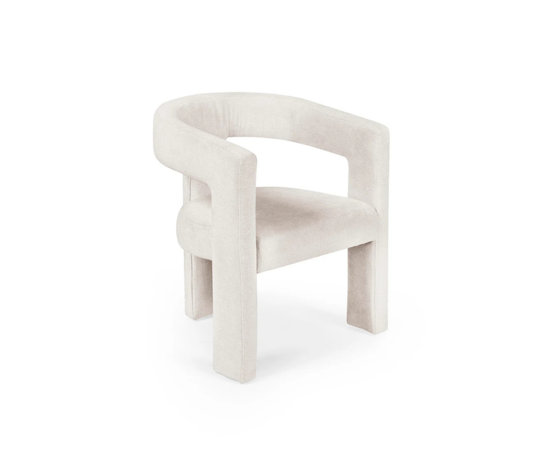 Elara Dining Chair - Cream