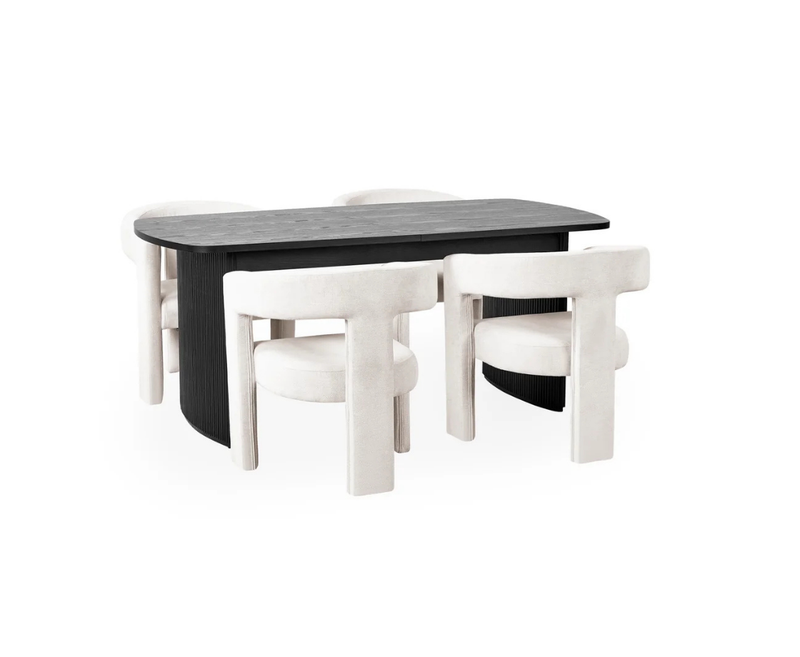 Elara Dining Chair - Cream