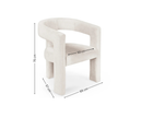 Elara Dining Chair - Cream