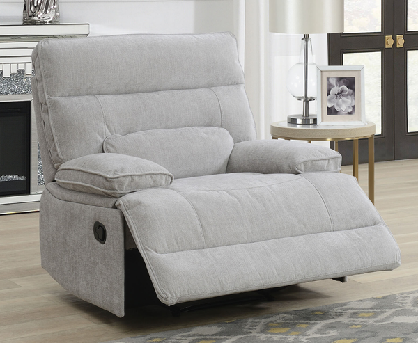 Elio 1 Seater Reclining Sofa - Grey
