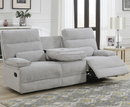 Elio 3+2 Seater Reclining Sofa - Grey