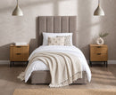 Eloise 3ft Single Bed Frame - Grey