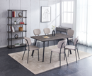 Erika 160cm Dining Table - Grey