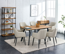 Erika 160cm Dining Table - Oak
