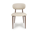 Etta Dining Chair - Taupe PU Leather